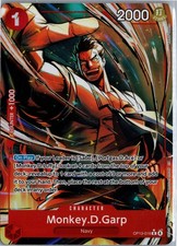 Monkey.D.Garp (Alternate Art) R Carrying On His Will OP13-016 NM