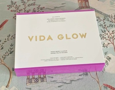 Vida Glow Collagen Liquid Advance gemischt Beerengeschmack 15 Beutel EXP10,26 UVP 40 