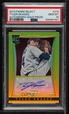 2013 Panini Select Rookie Auto Gold Prizm 22/25 Tyler Skaggs PSA 10 GEM MT 0e2x
