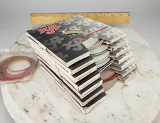 8x Pinstripe - Dual TFX 5/16" Dark Charcoal Ash Gray Magnesium Red Metallic Gold