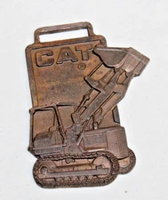 CAT Caterpillar LOADER Watch Fob FT DOGE IOWA  MASON CITY POSTVILLE