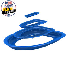 2023 Plastic Cat Toilet Training Kit Reusable Puppy Cat Litter Mat Cat Toilet Tr