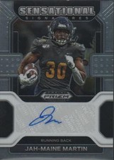 2022 Chronicles Draft Picks #SS-JMM Jah-Maine Martin Sensational Signatures
