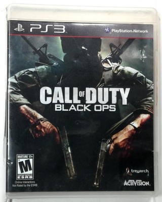 Call of Duty Black Ops PS3 Video Game Multiplayer Shooter