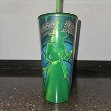 Wicked - Elphaba/Wicked Witch Cold Cup Tumbler with Straw