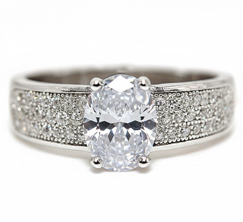 2CT Heat Treated Moissanite 925 Genuine Sterling Silver Ring Jewelry Sz 7 