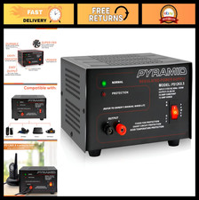Universal Compact Bench Power Supply 10A Linear Regulated 12V AC to DC Converter