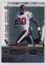 2004 Upper Deck UD Game Jersey Andre Johnson #AJ-GJ HOF 0j3l
