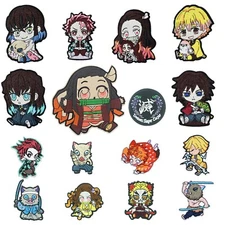 Demon Slayer Embroidered lron on Patches Iron on Decals Patches for Clothing DIY