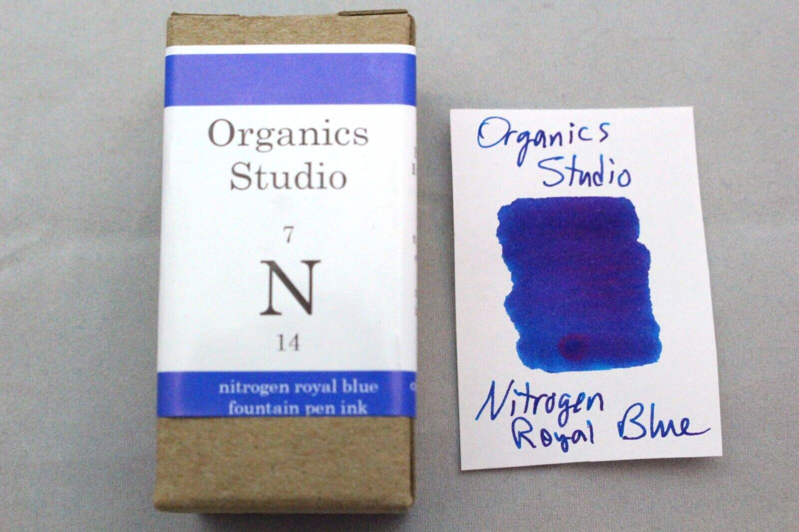 Organics Studio Nitrogen Royal Blue Fountain Pen Ink