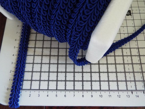 1M- Silky Scroll Braid for Blinds Costume Upholstery Furnishing Gimp Trim-10mm - Picture 12 of 40