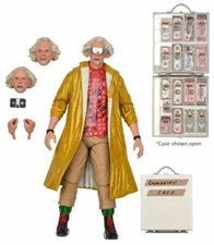 Back to the Future 2 Doc Brown Ultimate 7 inch Action Figure by Neca