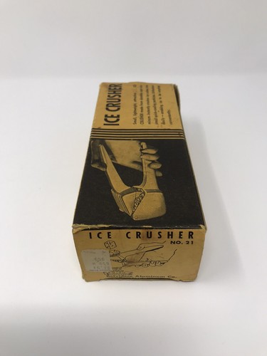 Vtg Belvidere Aluminum Co.-No. 21 Ice Crusher, NOS, In Original Box-1950's/60's - Picture 5 of 5
