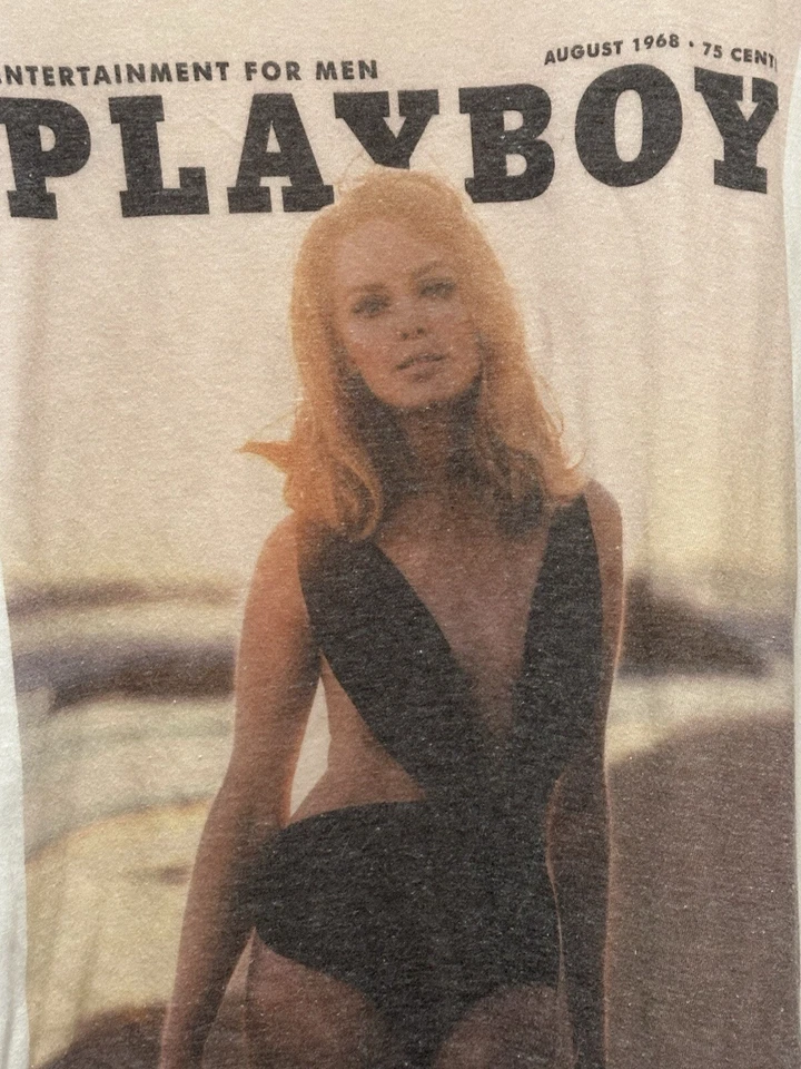 Camisa Playboy agosto-1968 Gale Olson Foto 2 de 4