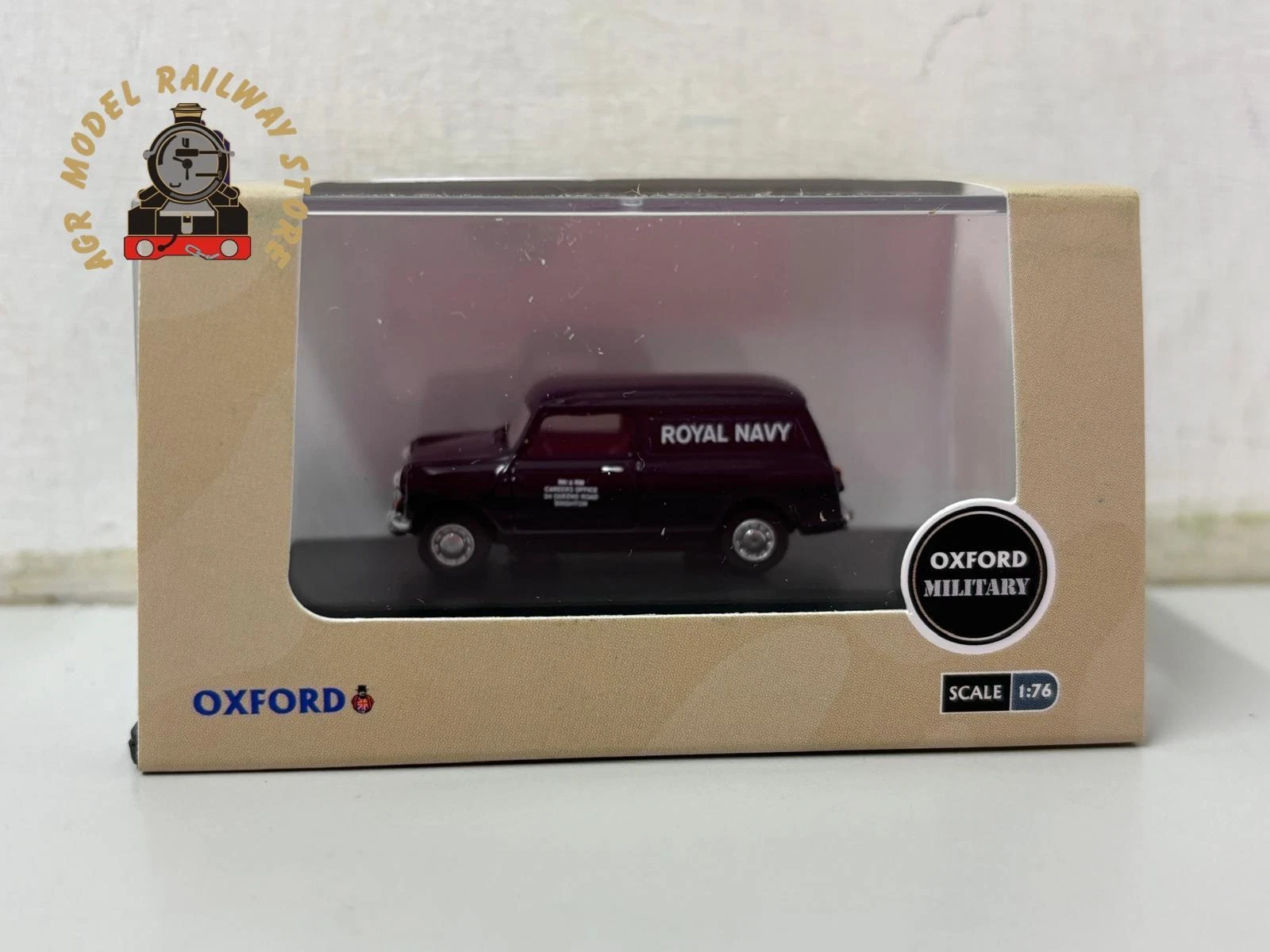 VANS Oxford Diecast 76MV032 Mini Van Royal Navy OO Gauge