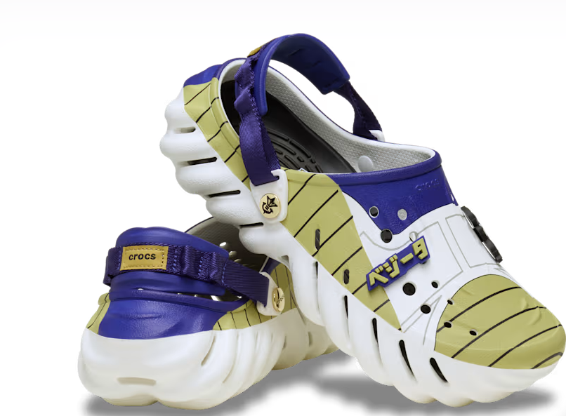 crocs Dragon Ball Z echo Clogs Multi Vegeta Model 211137
