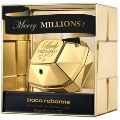 Lady Million Merry Millions! by Paco Rabanne 2.7 oz / 80 ml EDP Spray Women 