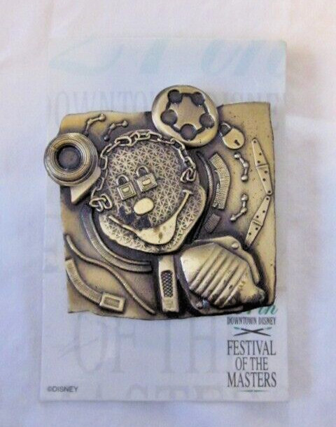 DISNEY WORLD PIN 27 TH DOWNTOWN DISNEY FESTIVAL OF THE MASTERS MICKEY MOUSE LE