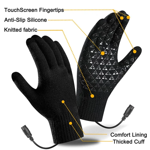 Elektrisch beheizte Handschuhe mit Akku – warm und bequem im Winter. - Bild 10 von 13