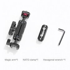 Ulanzi R103 Magic Arm with NATO Clamp Dual Ball Head Clamp Mount For DSLR Camera