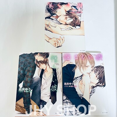 My Beautiful Man Utsukushii Kare Novel 1-3 set Yu Nagira From Japan - F/S