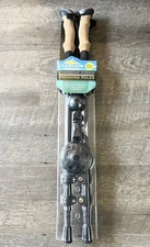 NEW! Cascade Mountain Tech 100% Carbon Fiber Quick Lock Trekking Poles Cork Grip