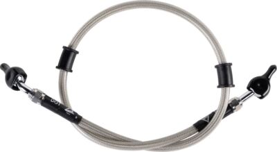 MOOSE RACING Edelstahl Stahlflexbremse K02-2-031/P-CL