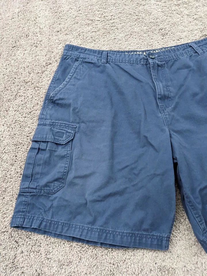 Northwest Territory Cargo Shorts Mens 42 Blue Cotton Casual Outdoors - Image 3 of 4