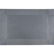 Placemats Set of 4 Vinyl Woven Place Mats Non-Slip Double-Sided Wipeable Tabl...