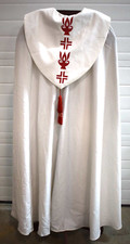 Used White Cope with Red by Robert Gaspard (CU1294) Vestment Co.