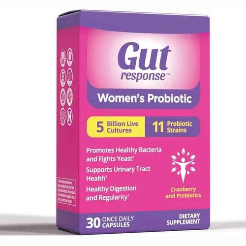 Gut Response Women's Probiotic 5 Billion Cfu 30 Caps