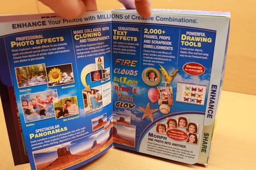 Photo Explosion Deluxe Version 5 – Windows XP, Vista or 7 or 8 Open Box (Unused) - Picture 5 of 14