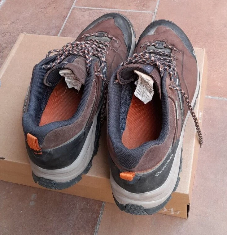 Chaussures Enfant Quechua Trekking Imperméables N°32 - Gris, Quasi Neuf