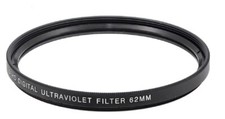 62mm UV Multi-Coated dHD Filter for Nikon, Canon, Tamron, Sony Lenses
