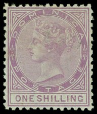 Dominica Scott 3 Gibbons 3 Superb Mint Stamp