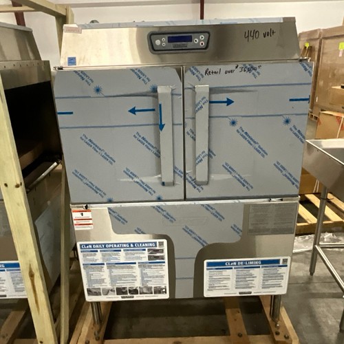 Hobart CL44EN Single Tank High Temperature Conveyor Dish Machine 480 Volt, 3 PH