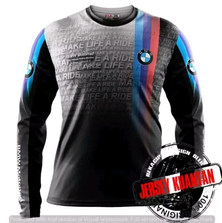 Nueva Camiseta BMW MOTORSPORT Manga Larga Moto M-3XL Foto 2 de 4