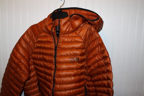 NWT Medium Mountain Hardwear Ghost Whisperer 2 Men’s Orange/Taupe Hoody Ret $360 - Picture 2 of 5