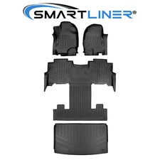 SMARTLINER Floor Mats Cargo Trunk Liner Set 2018-2022 Expedition Max Navigator L