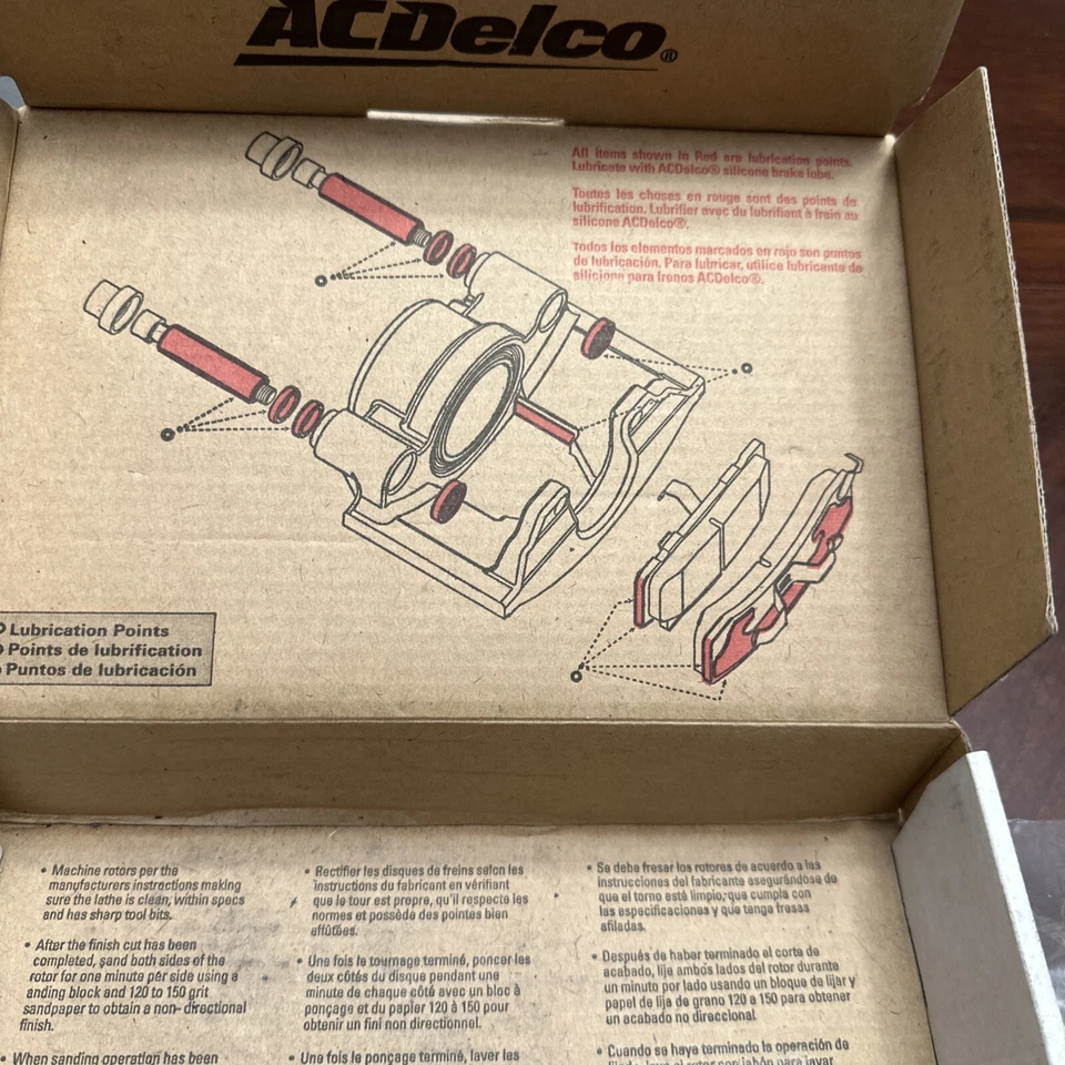 Juego de pastillas de freno de disco ACDelco 17D1432CH para modelos seleccionados de Hyundai Kia 10-17 Foto 3 de 4