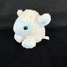 Swibco Puffkins Bluebelle Sheep Lamb 4" Plush Stuffed Animal Toy 1994