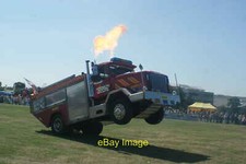 Photo 6x4 View of the monster fire truck doing a wheelie in the Steam and c2015