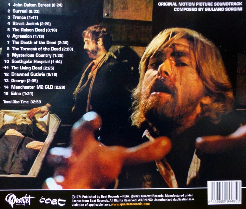 Let Sleeping Corpses Lie (Invasion der Zombies)- Soundtrack CD, Giuliano Sorgini - Bild 2 von 2