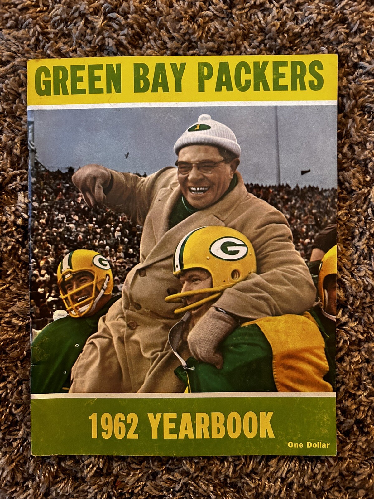 1962 Vintage Green Bay Packer Yearbook Lombardi Starr 62 eBay