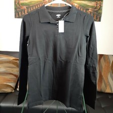 Uniform Long-Sleeve Pique Polo for Girls