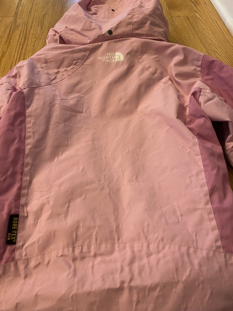 The North Face jacket gore tex womens 2 in 1 size small pink