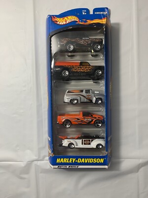 ホットウィール Harley-Davidson 5台セット Hot Wheels Harley-Davidson 5 Car Gift Pack Set 1:64 *Fast Shipping