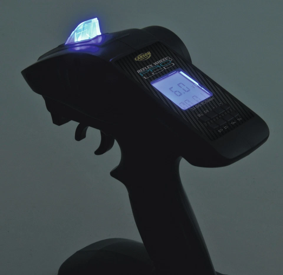 Carson Reflex Wheel pro III 11,1V HV 2,4GHz FHSS 3 Kanal Fernsteuerung - Bild 4 von 4