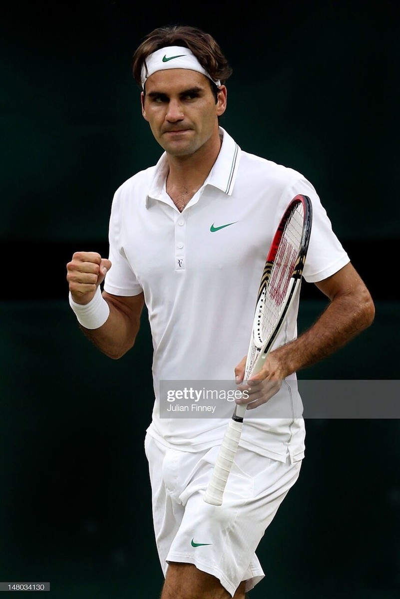 ナイキ ナダル 2014 ウィンブルドン シャツ　#ポロ Nike Roger Federer RF 2014 Wimbledon Polo Tennis Shirt Vapor