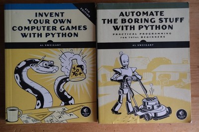 Automate the Boring Stuff with Python + Invent Your Own Computer Games - bundle